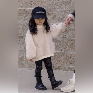 Axel & Rose Sherpa Teddy Sweater